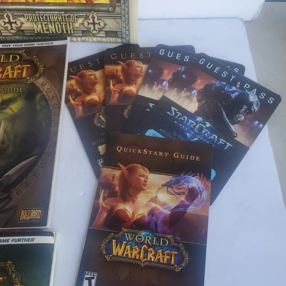 World of‎ Warcraft Strategy Guide books Brady Games Collection Lot Battle Chest